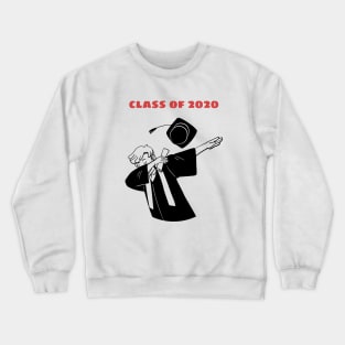 Class of 2020 Graduation Dabbing Boy Crewneck Sweatshirt